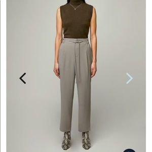 OAK + FORT Pant Trouser/Elastic/ String Front Tie